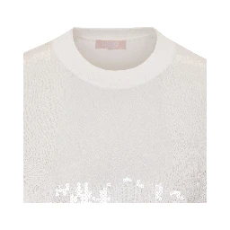 كنزات ليو جو البيضاء