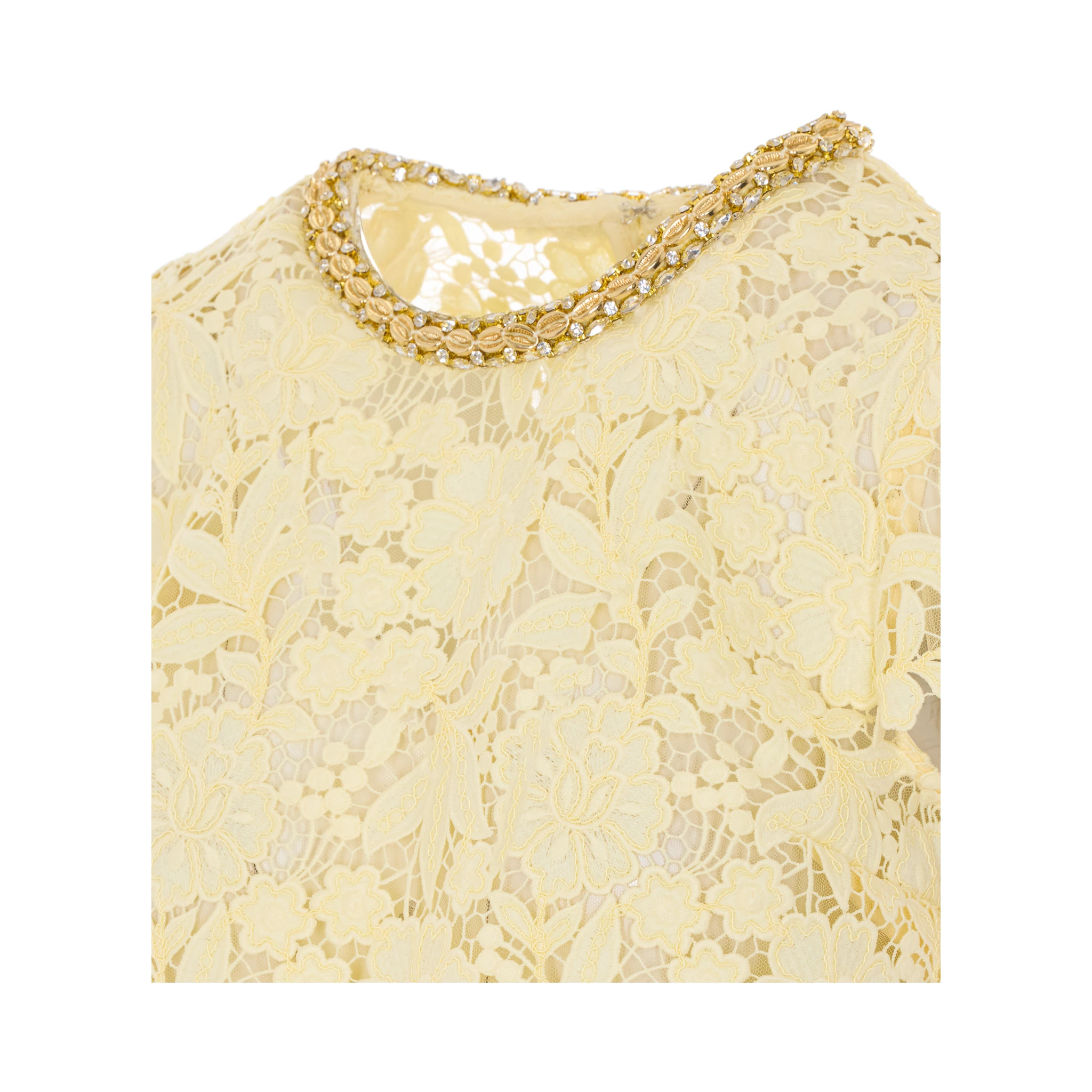 SELF PORTRAIT Top Yellow