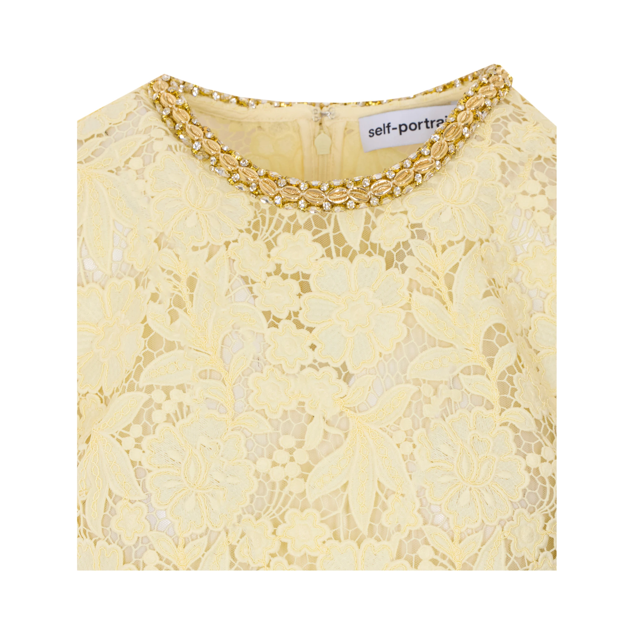 SELF PORTRAIT Top Yellow