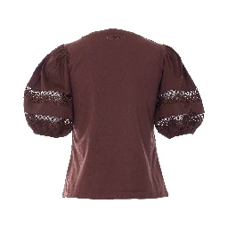 Twin-set T-shirts and Polos Brown