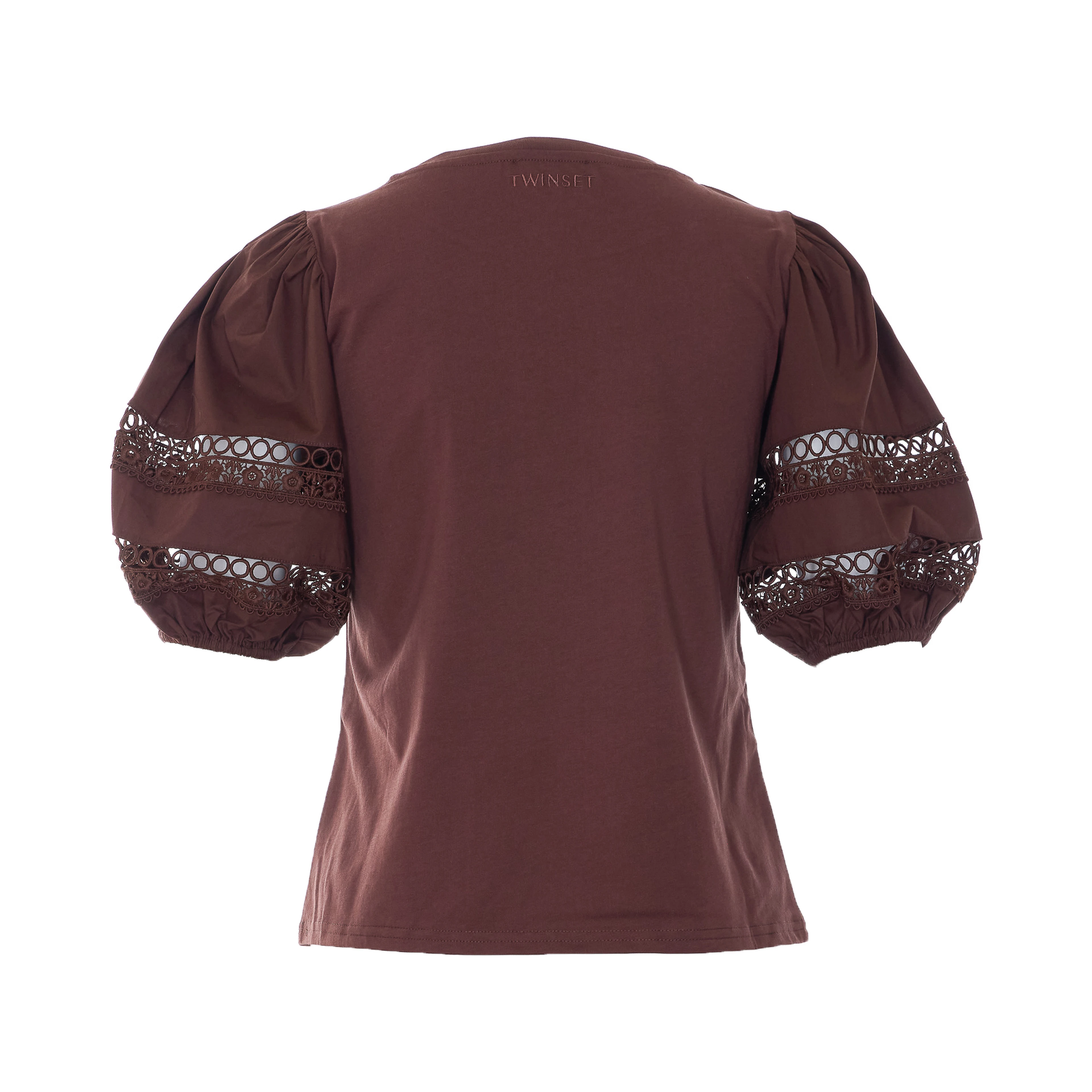Twin-set T-shirts and Polos Brown