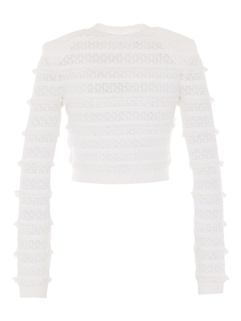 SELF PORTRAIT Sweaters White