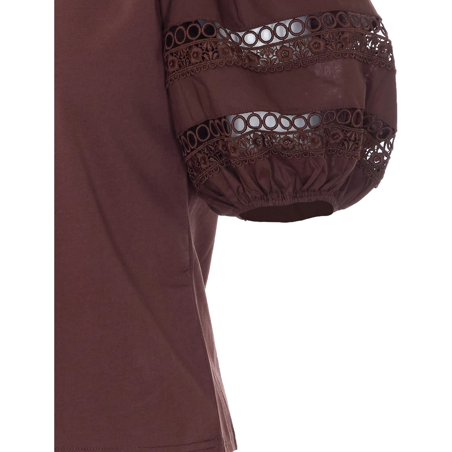 Twin-set T-shirts and Polos Brown