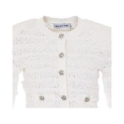 SELF PORTRAIT Sweaters White