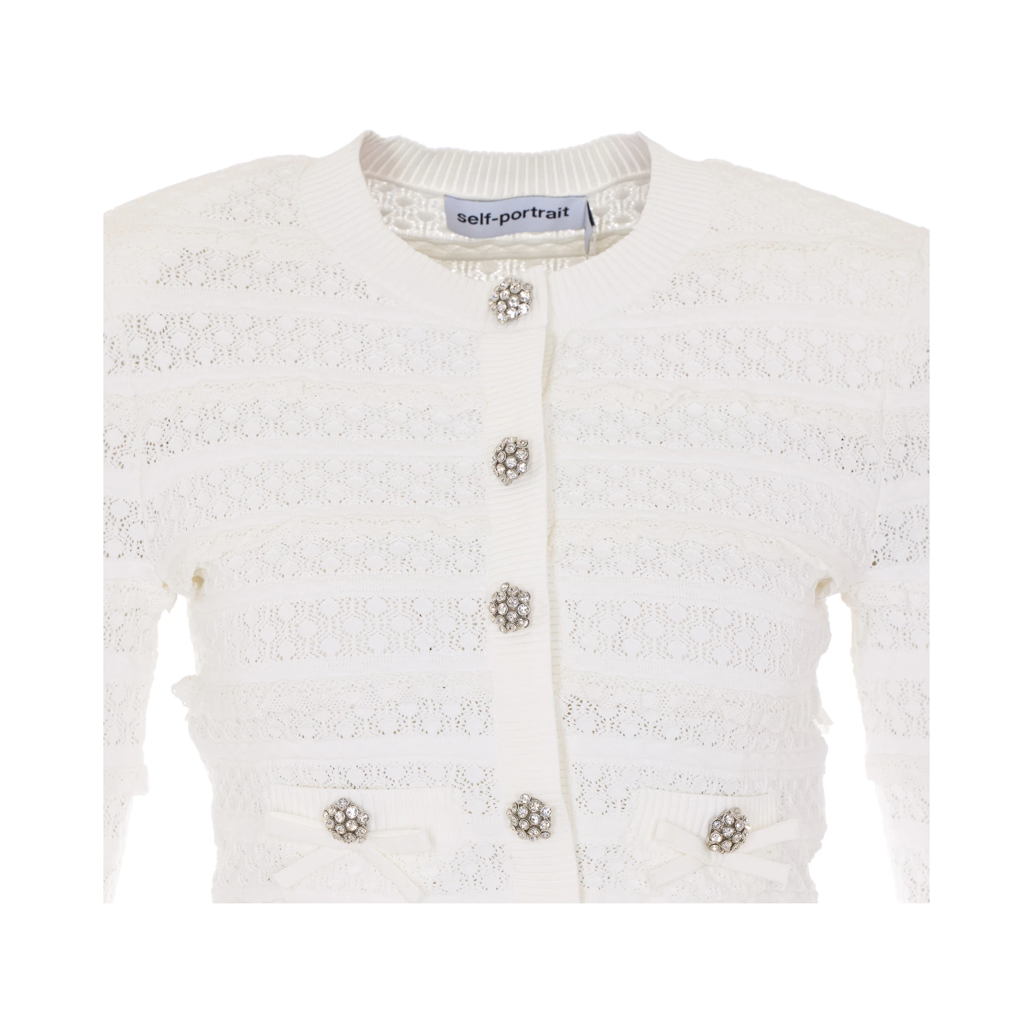 SELF PORTRAIT Sweaters White