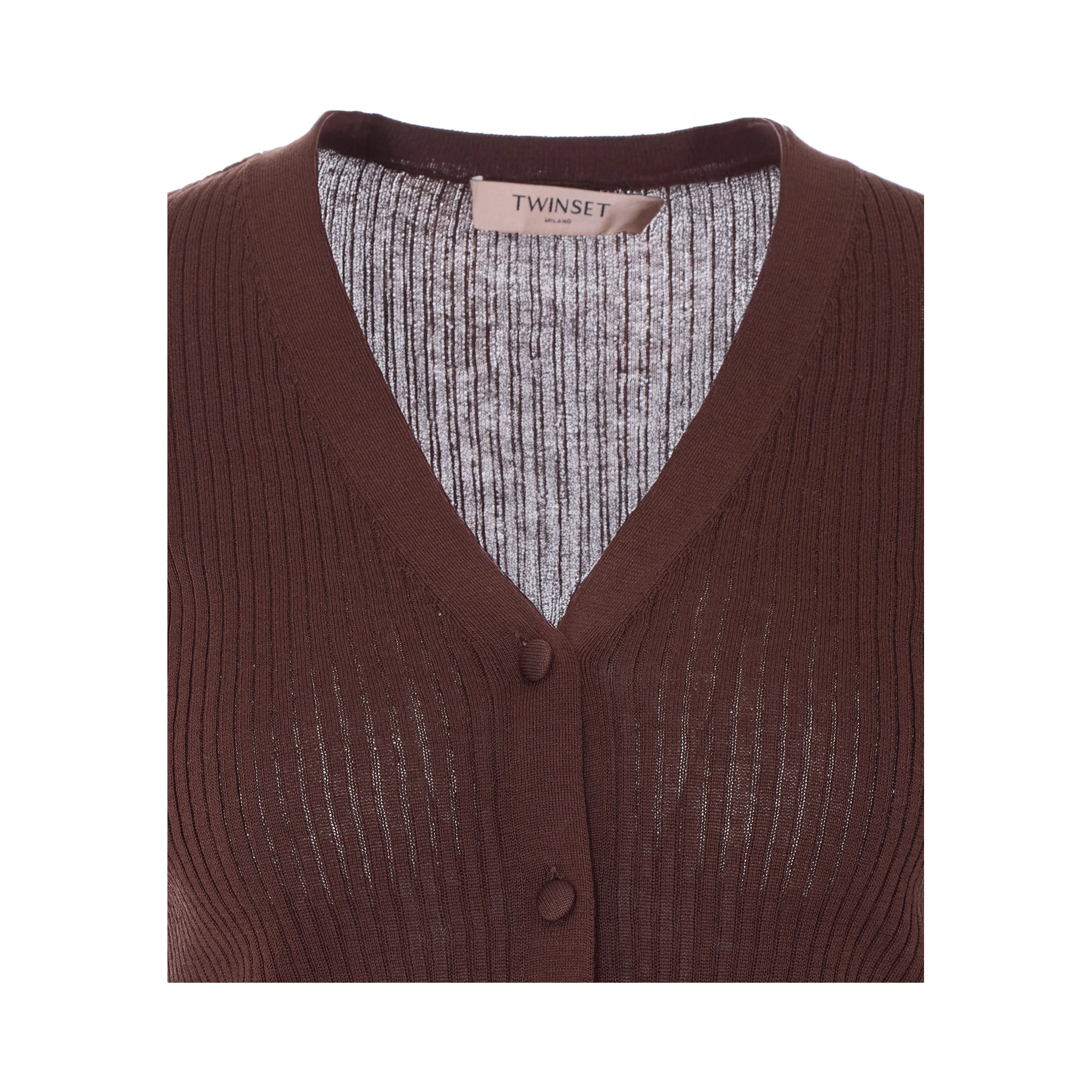 طقم كنزات بني