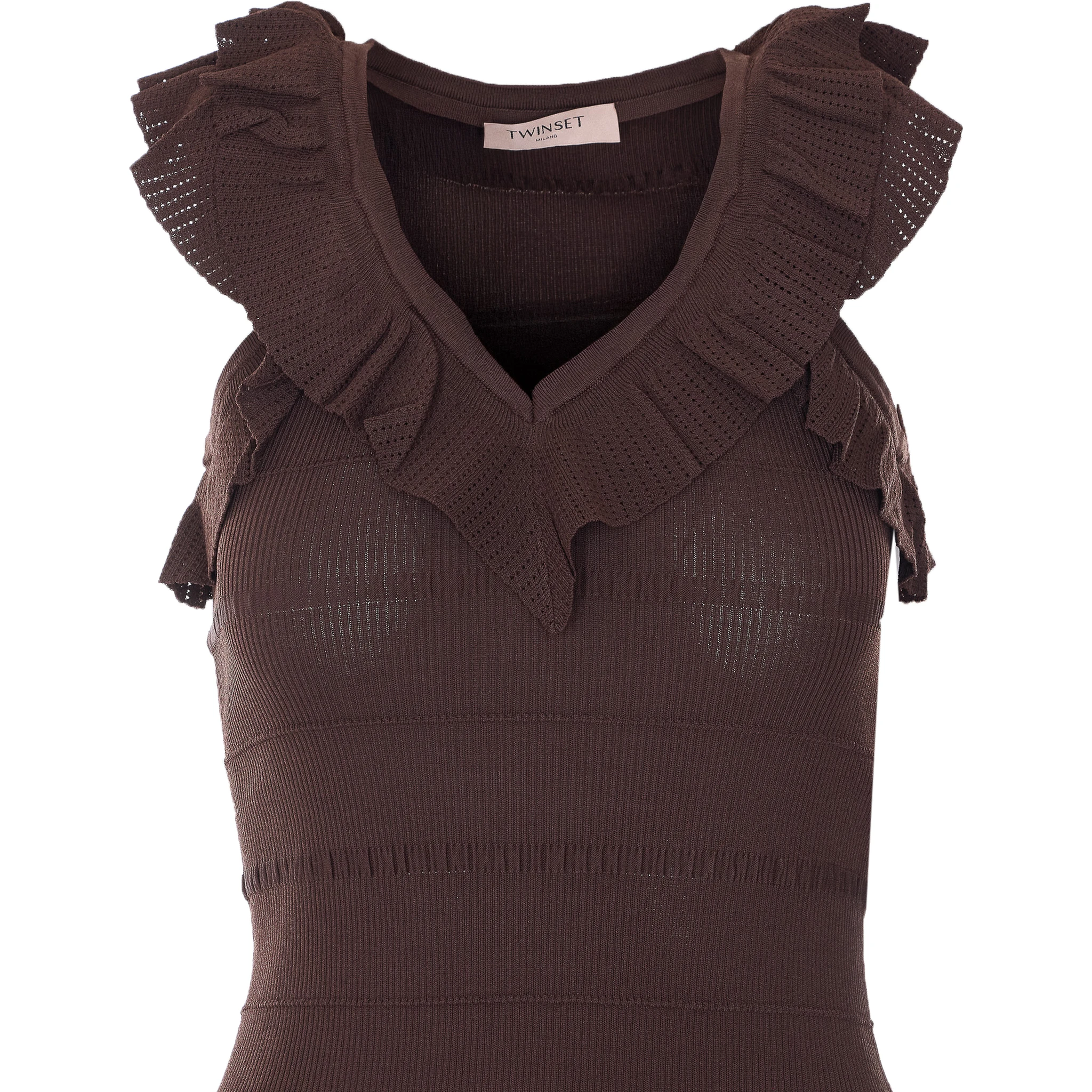 Twin-set Dresses Brown