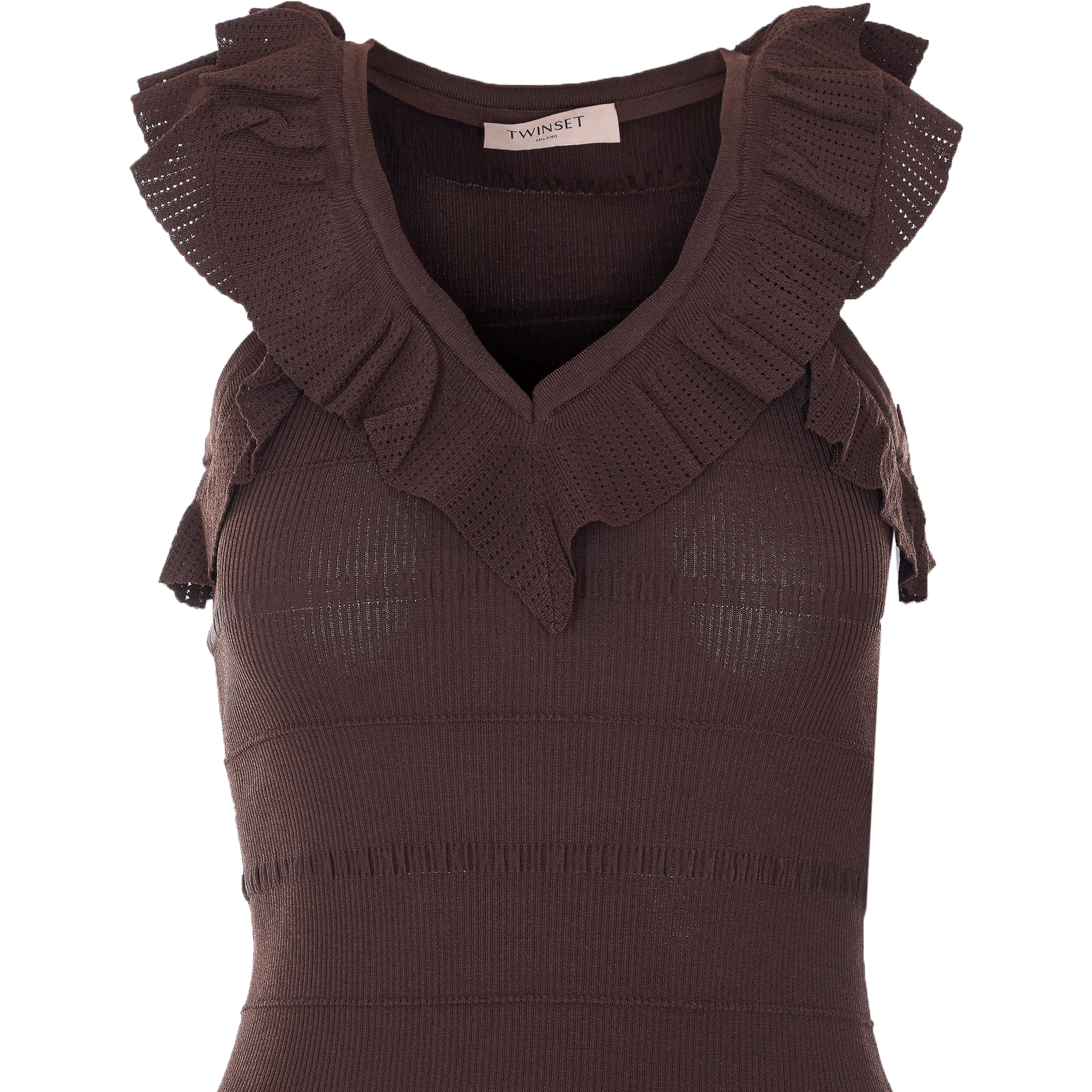 Twin-set Dresses Brown