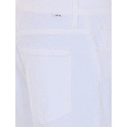 Mother Jeans White