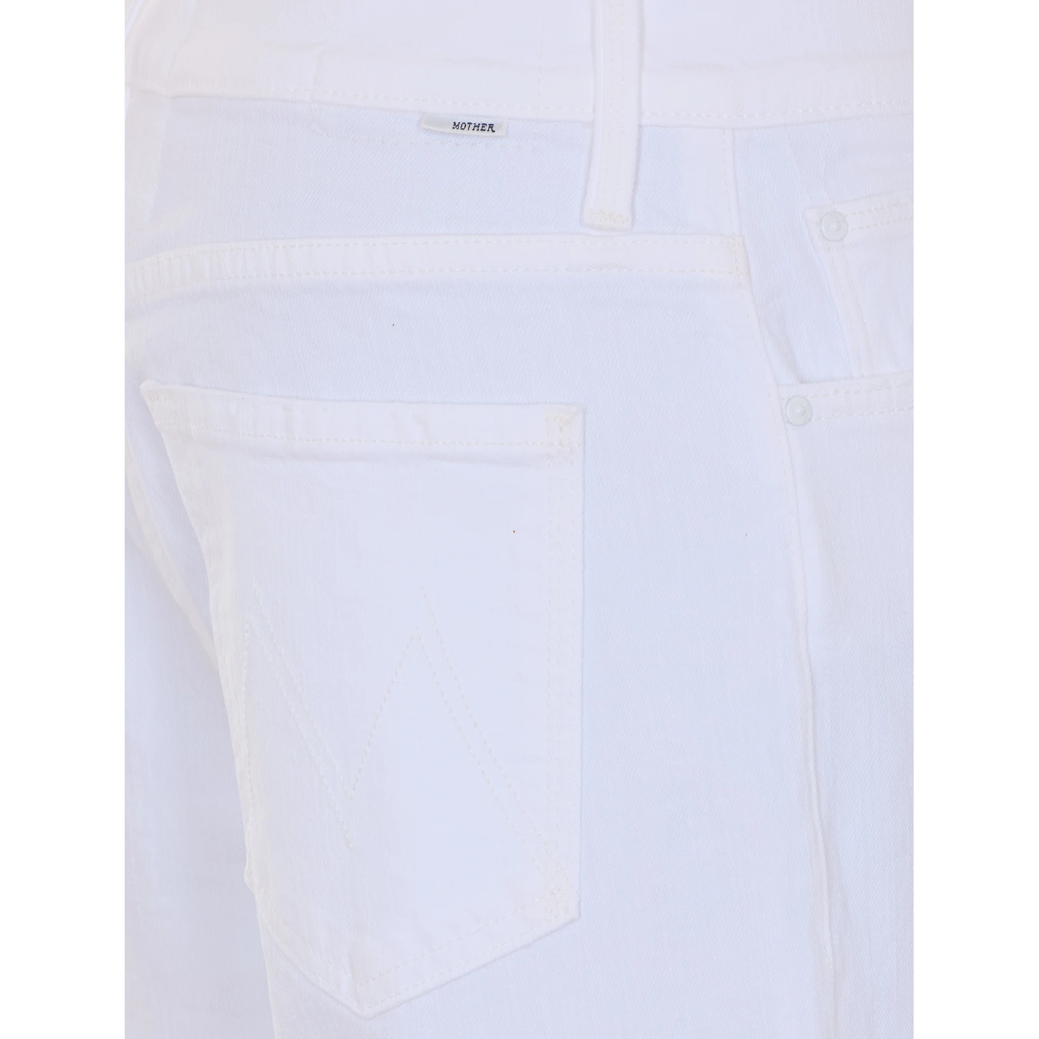 Mother Jeans White