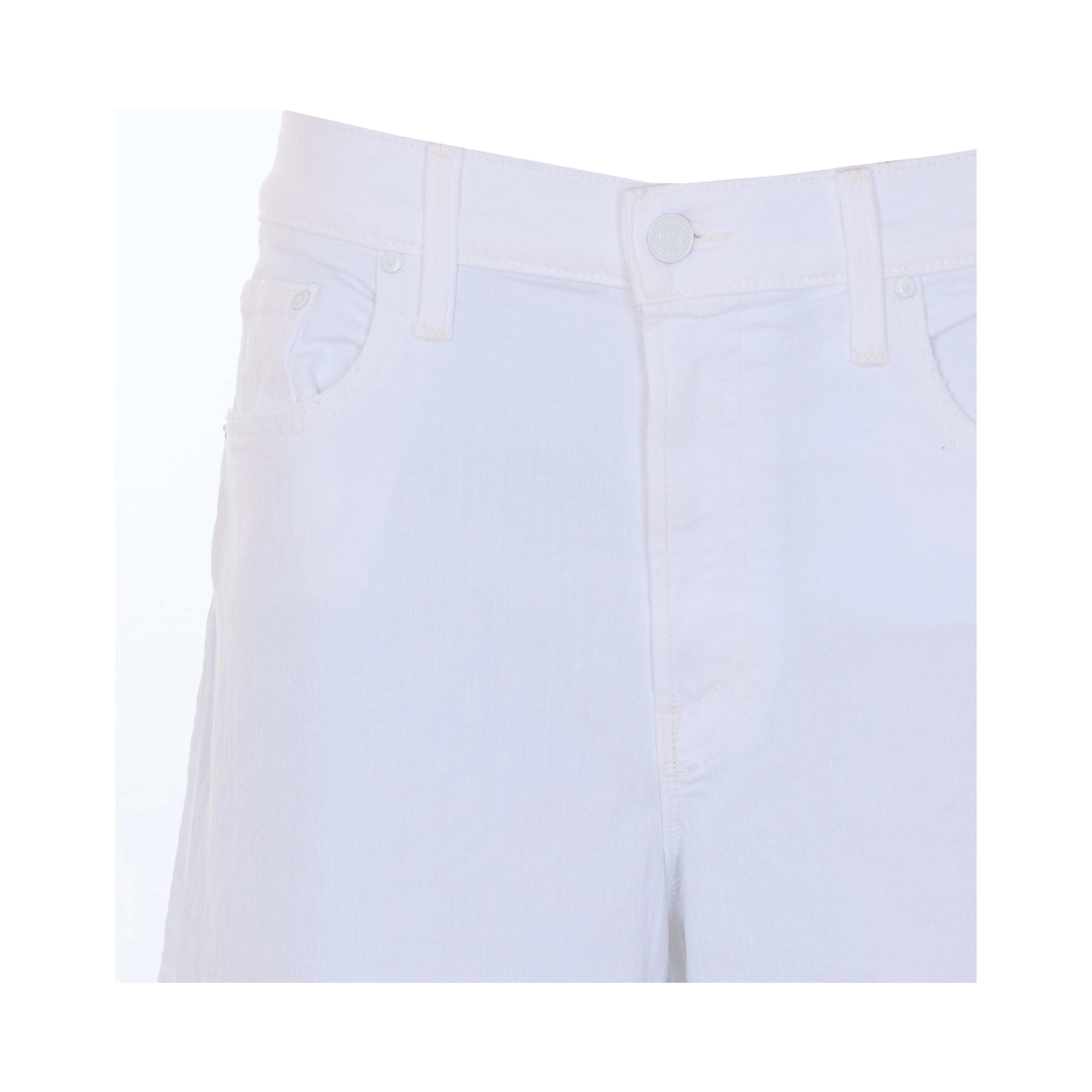 Mother Jeans White