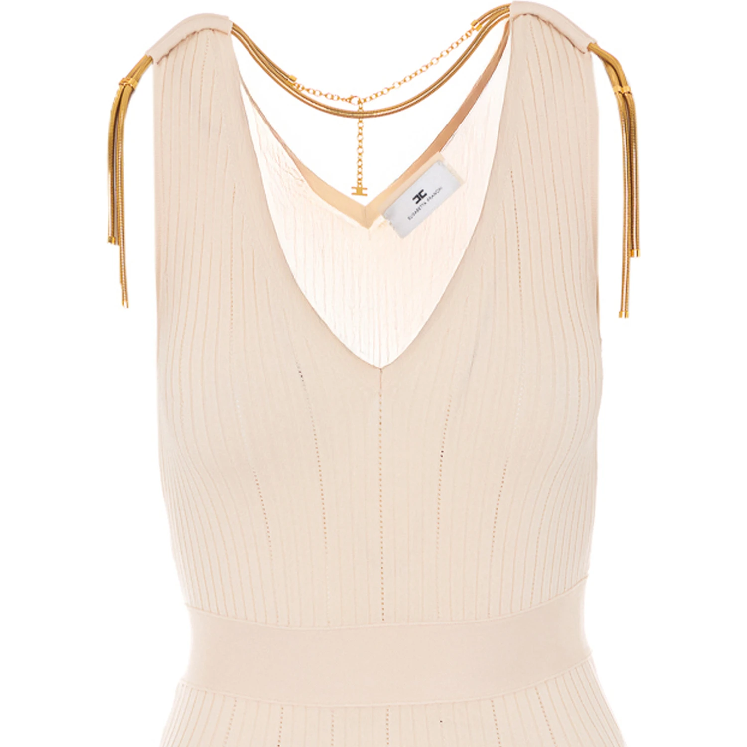 Elisabetta Franchi Dresses Beige