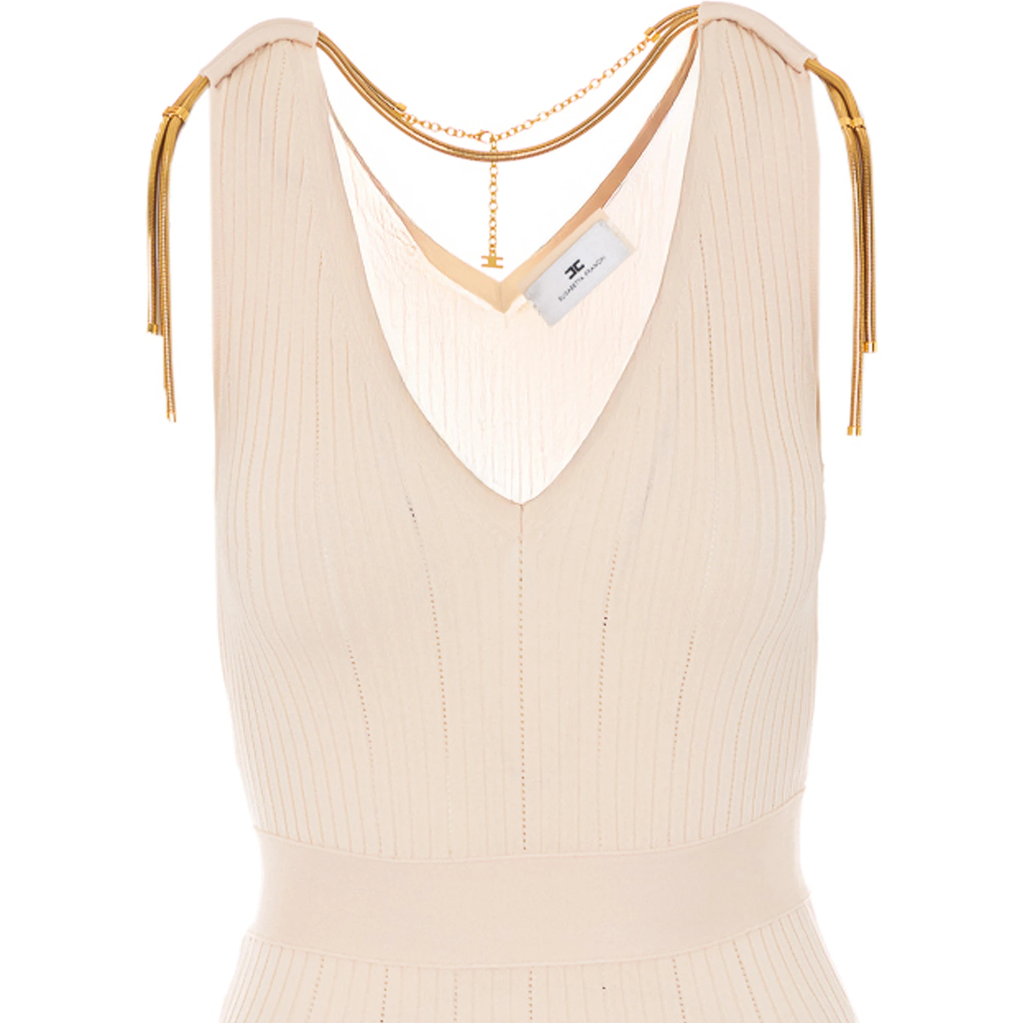 Elisabetta Franchi Dresses Beige