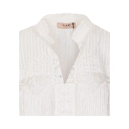 طقم قميص أبيض