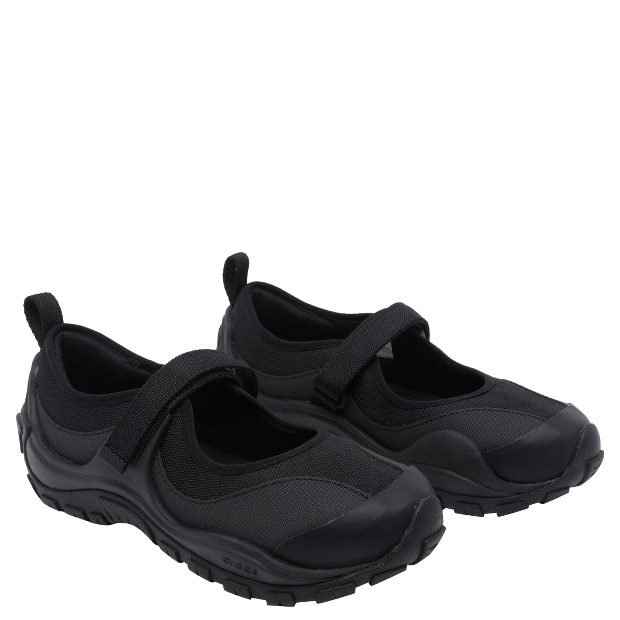 Crocs Flat shoes Black
