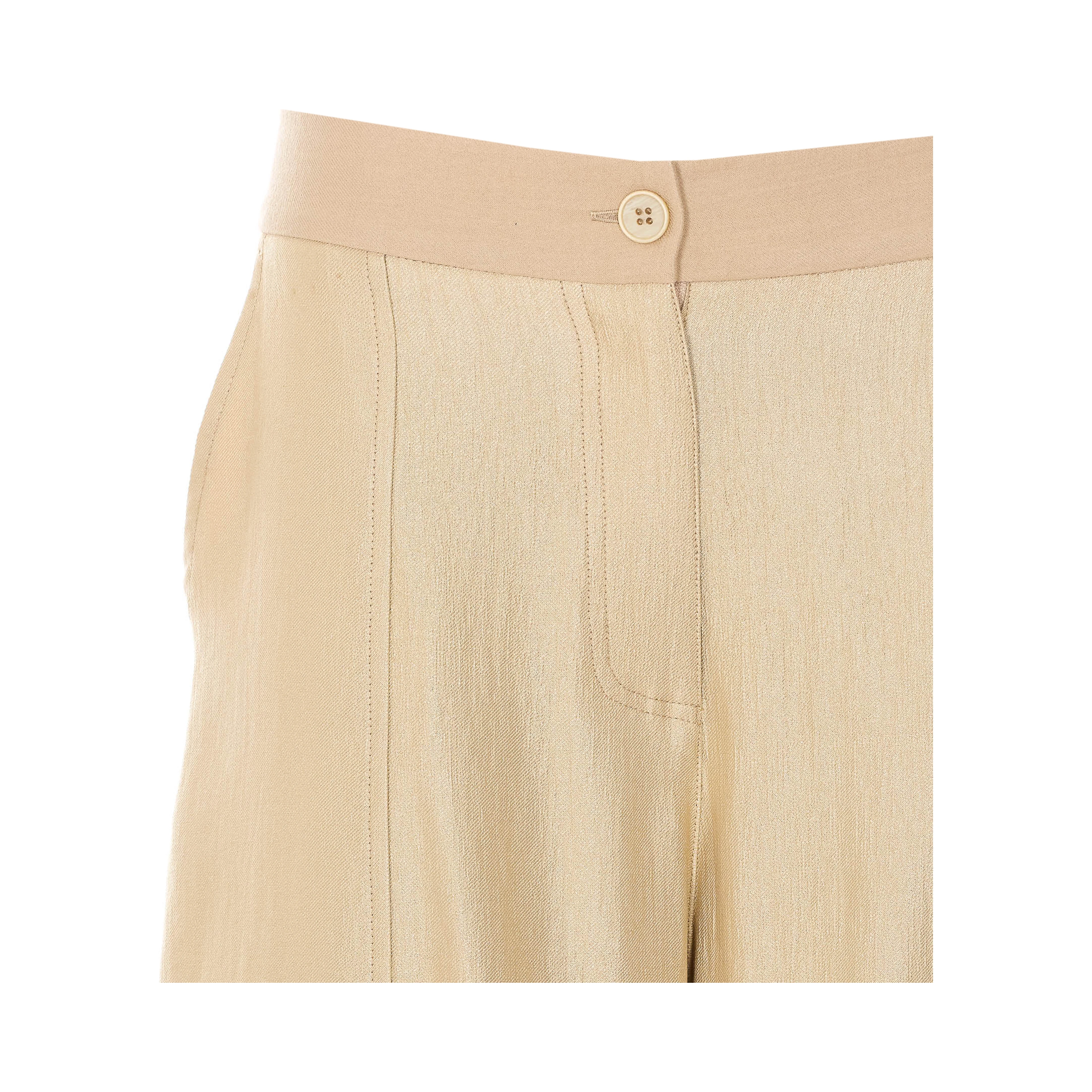 Twin-set Trousers Beige