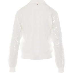 كنزات ليو جو البيضاء