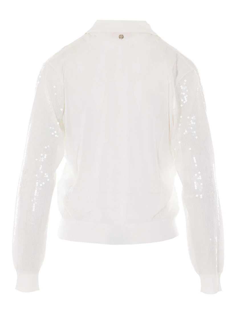 كنزات ليو جو البيضاء