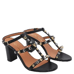 Via Roma 15 Sandals Black