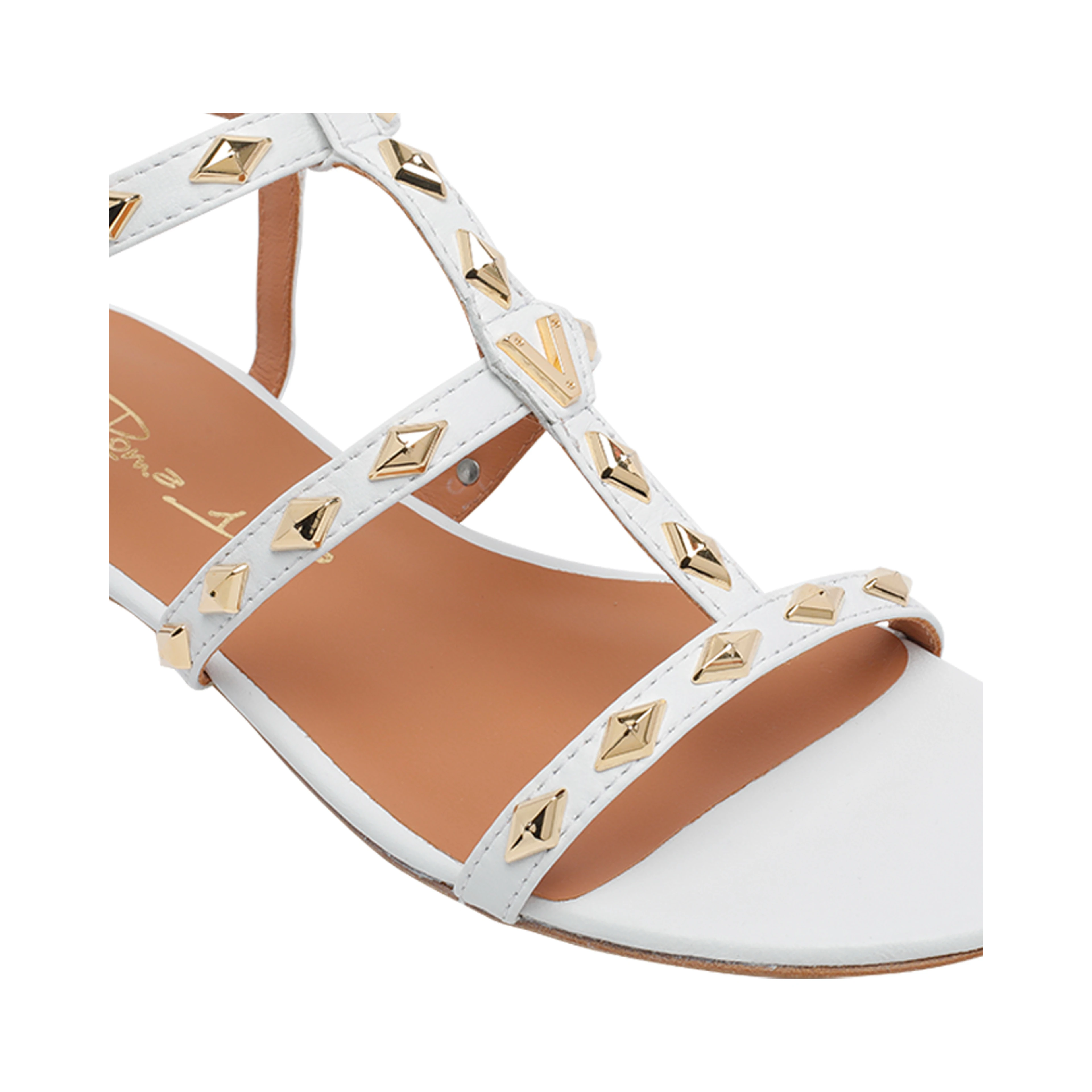 Via Roma 15 Sandals White