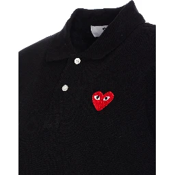 COMME DES GARCONS PLAY T-shirts and Polos Black