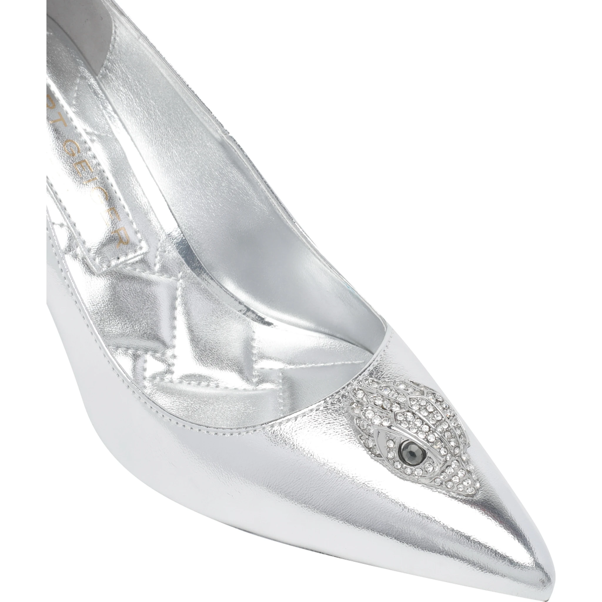 Kurt Geiger With Heel Silver