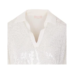 كنزات ليو جو البيضاء