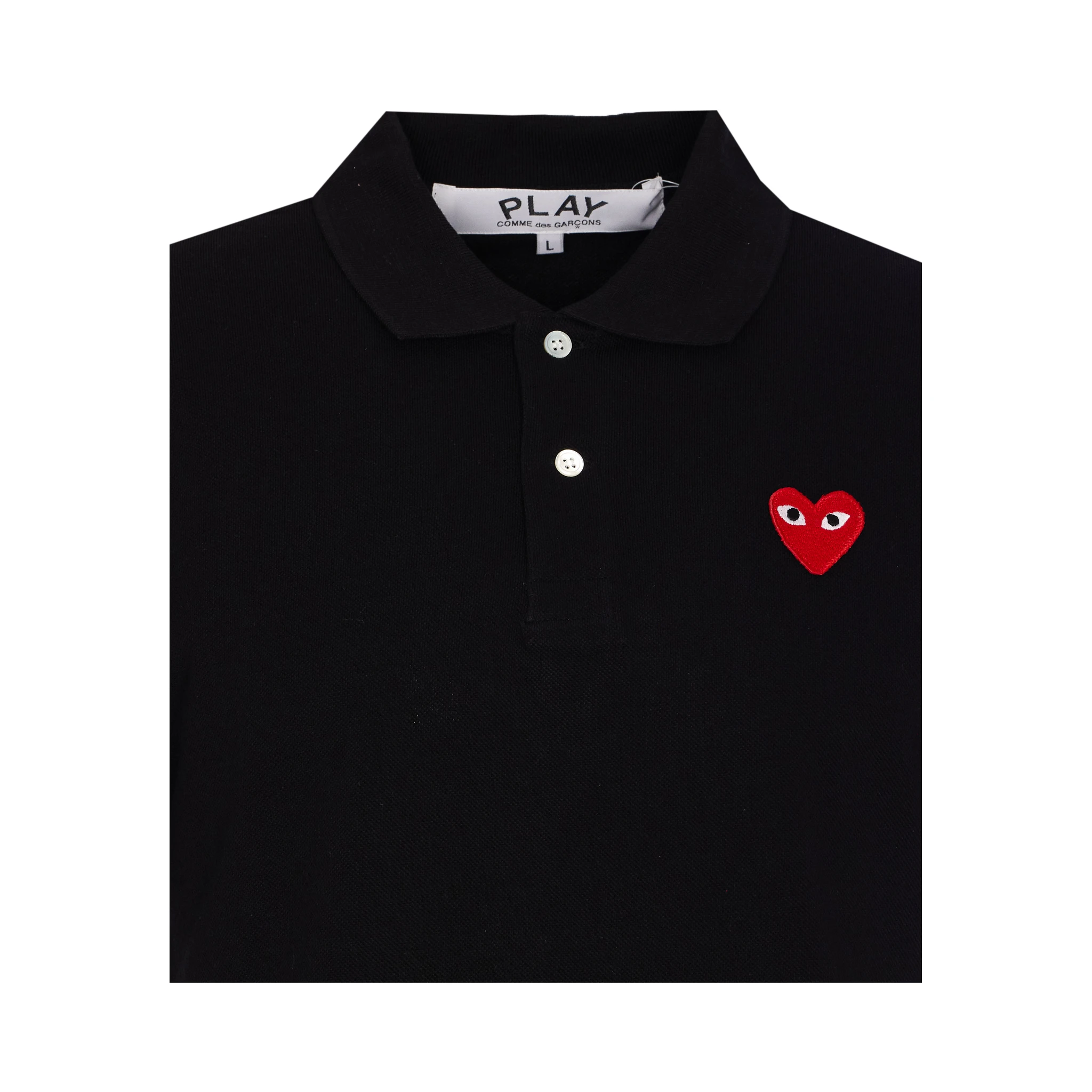 COMME DES GARCONS PLAY T-shirts and Polos Black