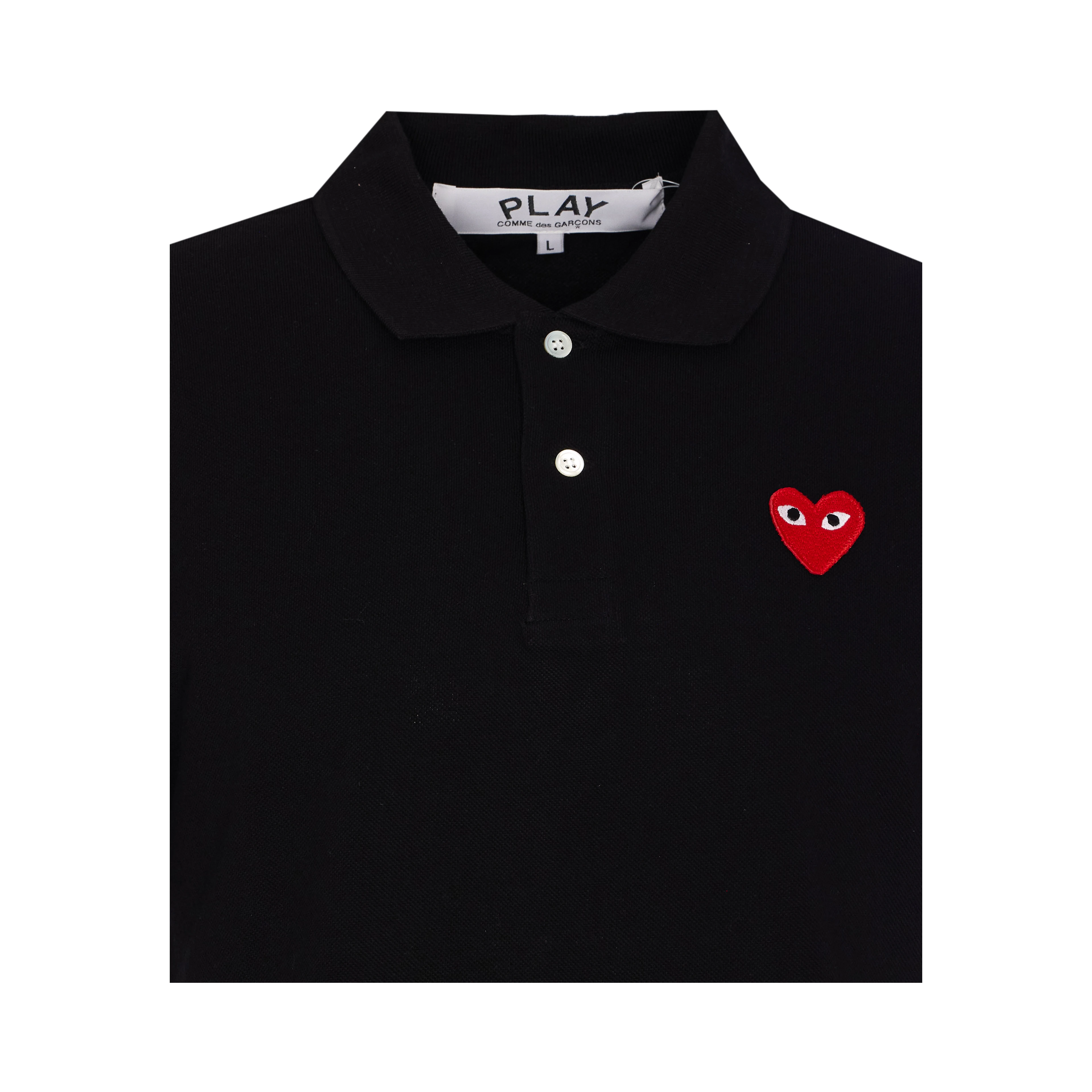 COMME DES GARCONS PLAY T-shirts and Polos Black