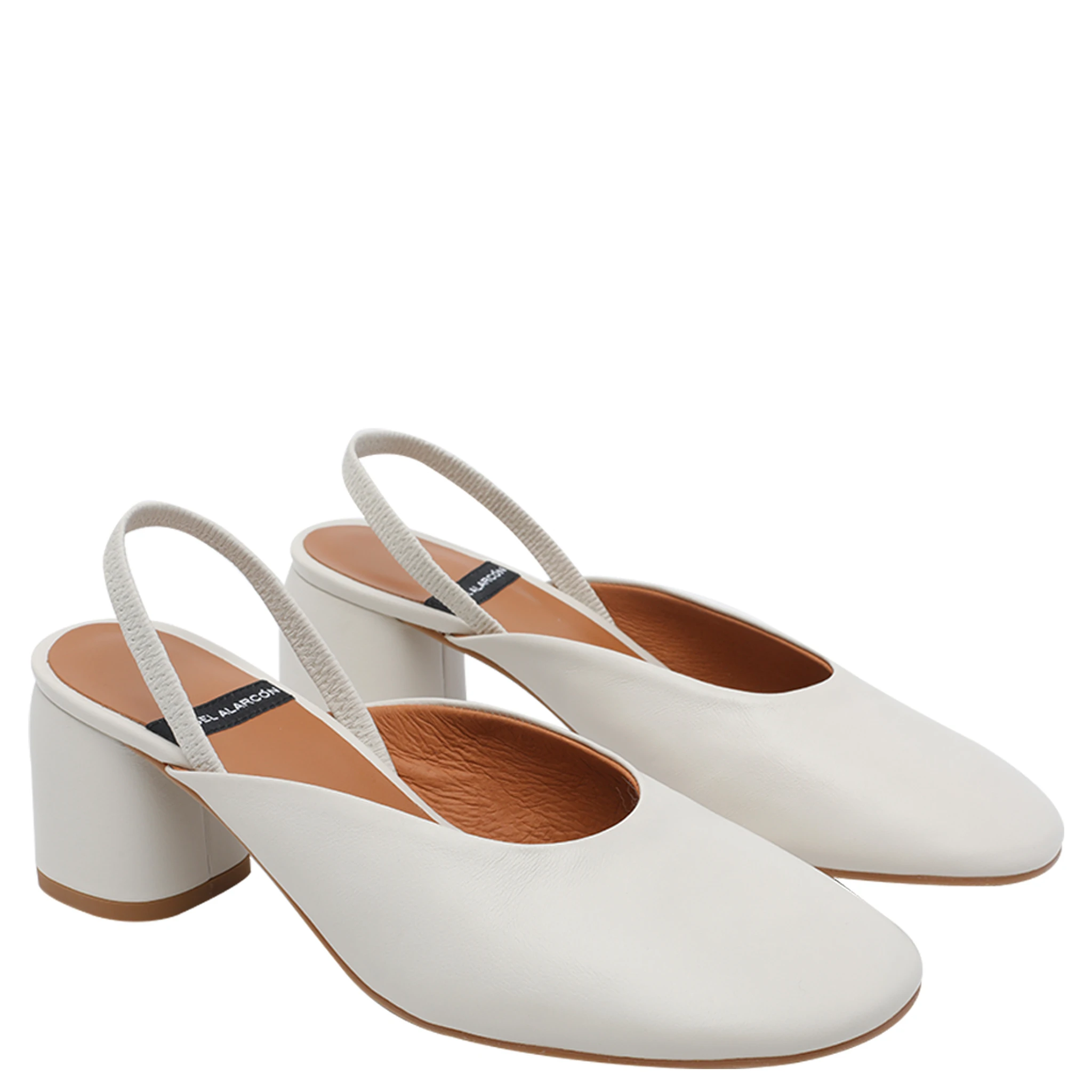 ANGEL ALARCON With Heel White