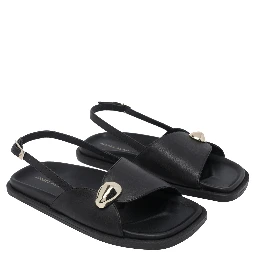 ANGEL ALARCON Sandals Black