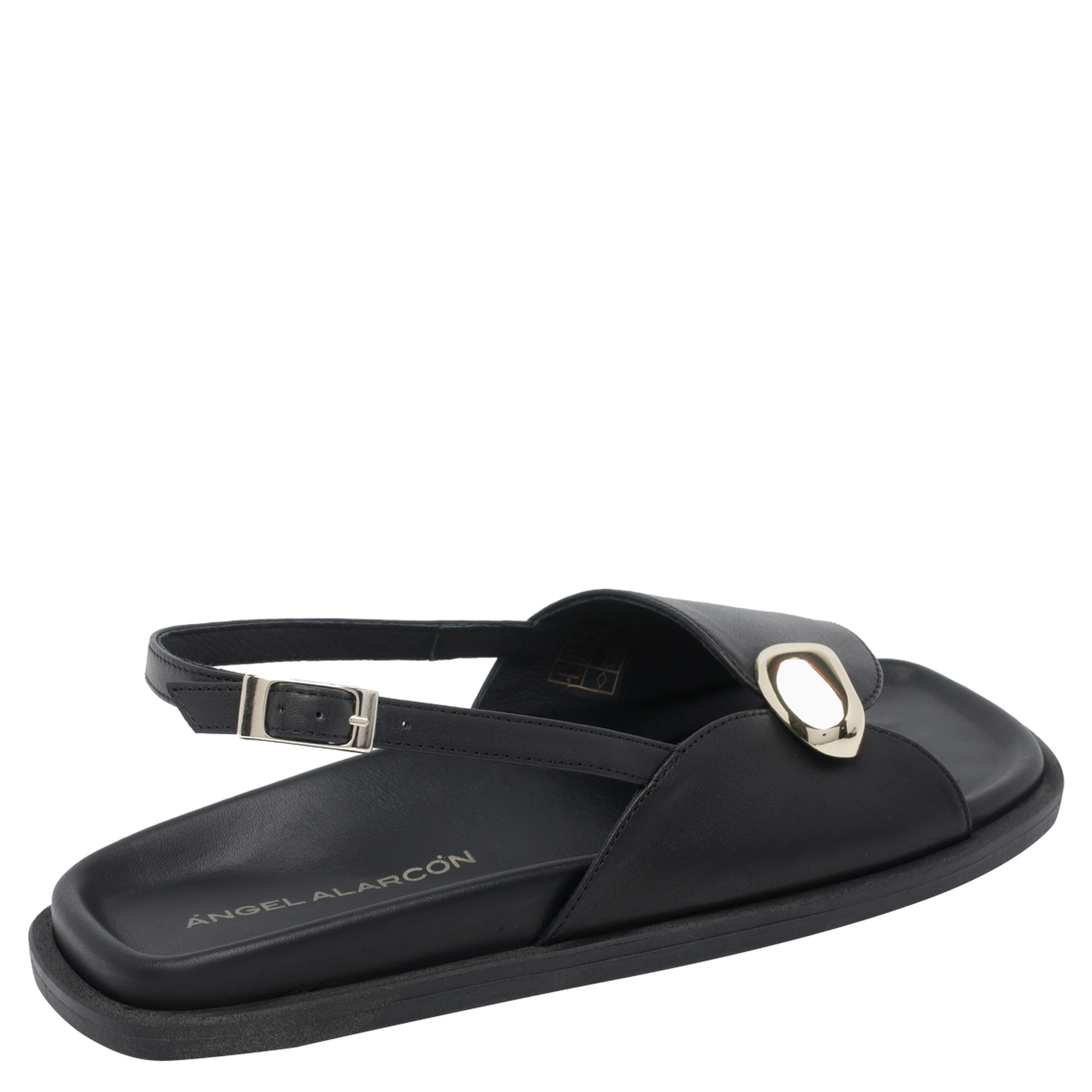 ANGEL ALARCON Sandals Black
