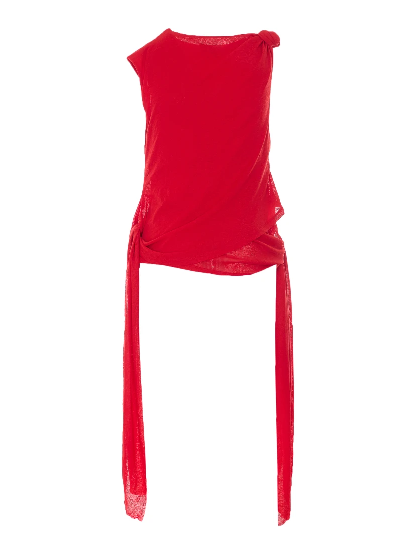 GANNI Top Red