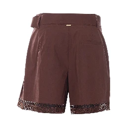 Twin-set Shorts Brown
