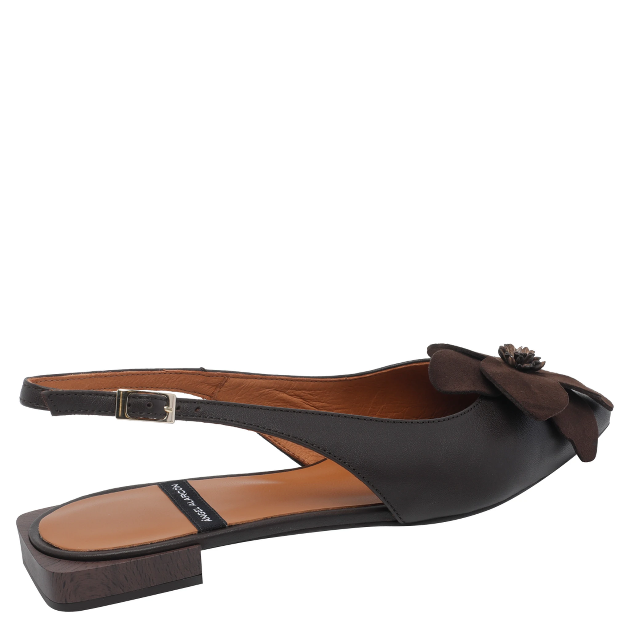 ANGEL ALARCON With Heel Brown