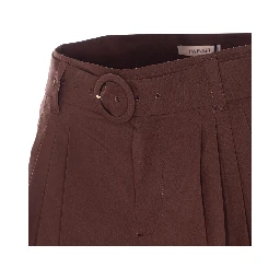 Twin-set Shorts Brown