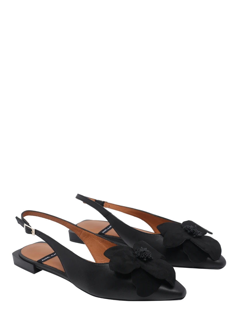 ANGEL ALARCON With Heel Black