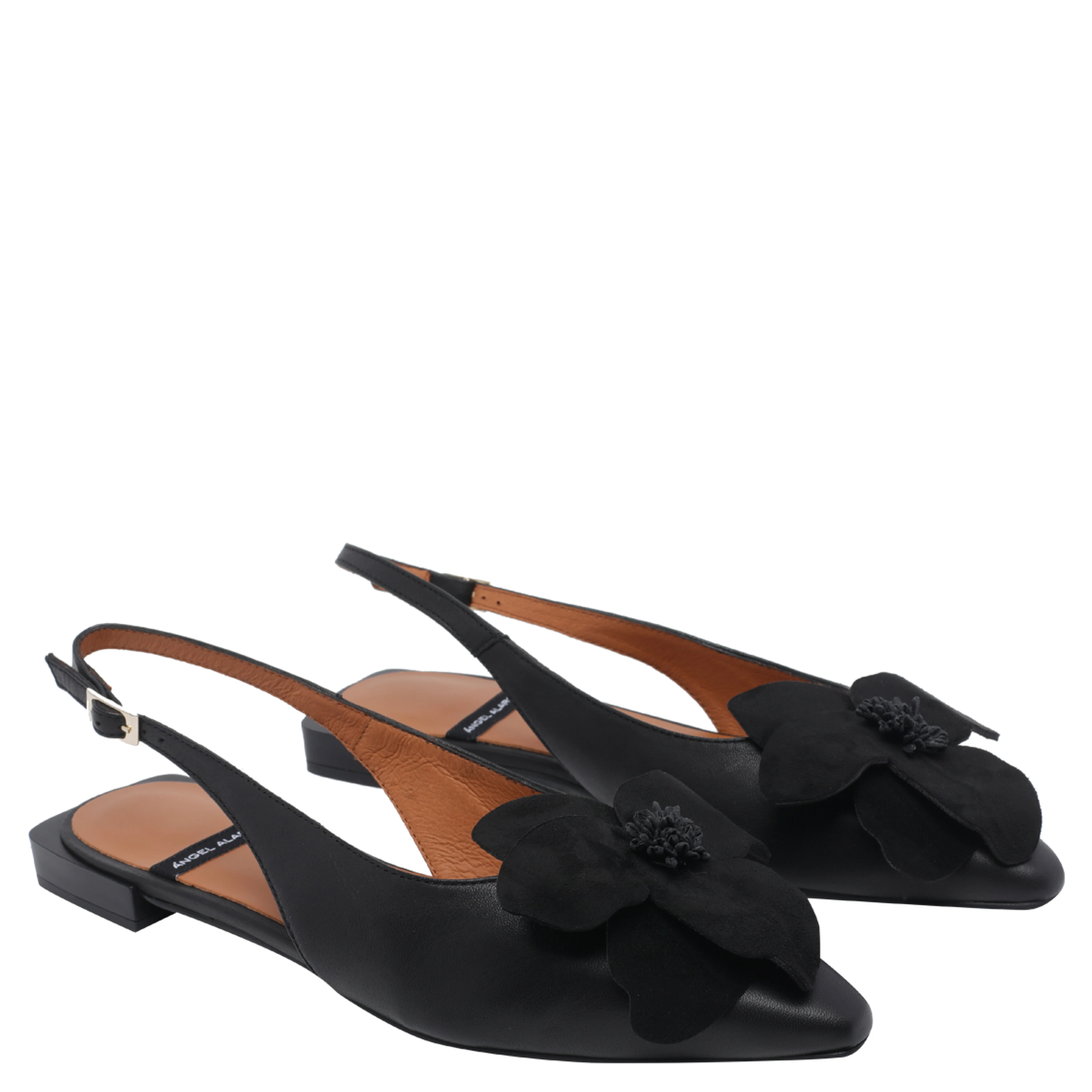 ANGEL ALARCON With Heel Black
