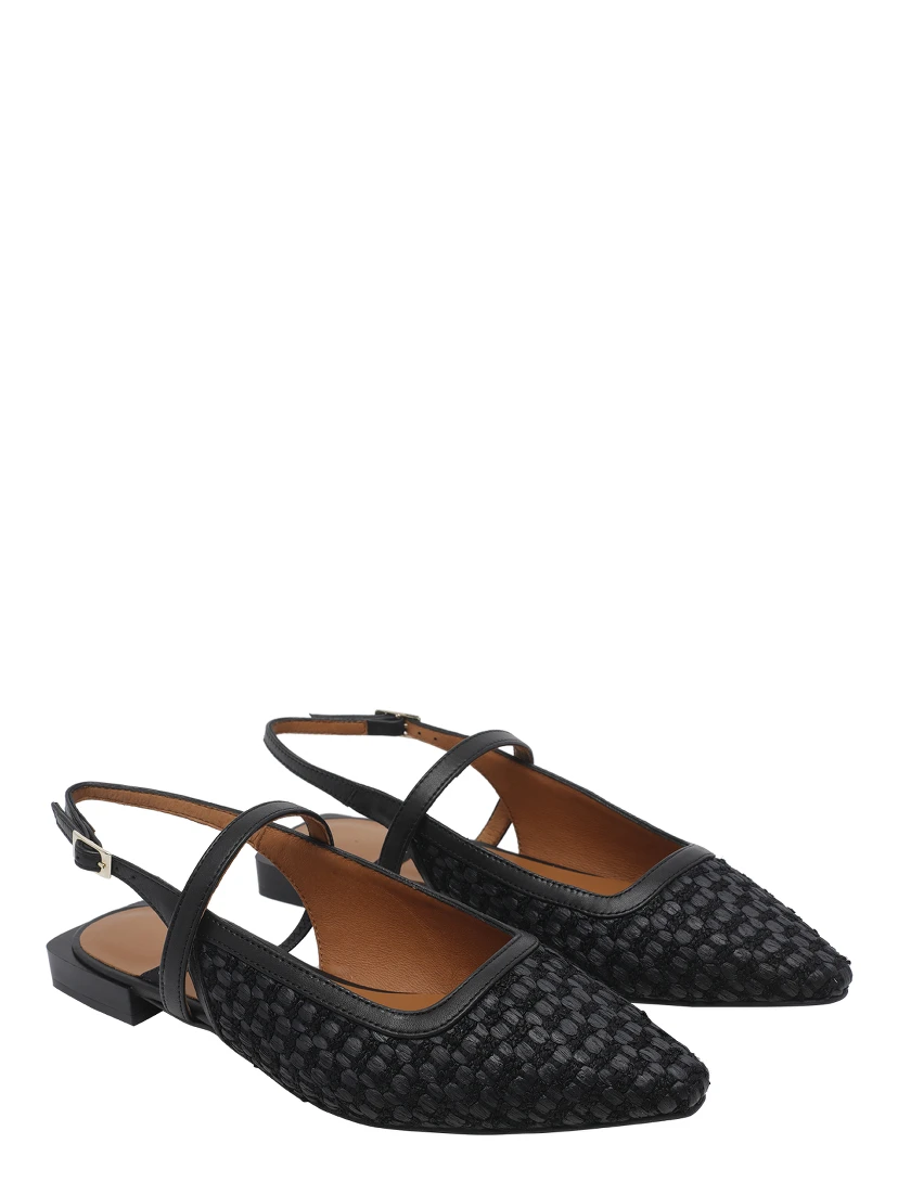 ANGEL ALARCON With Heel Black