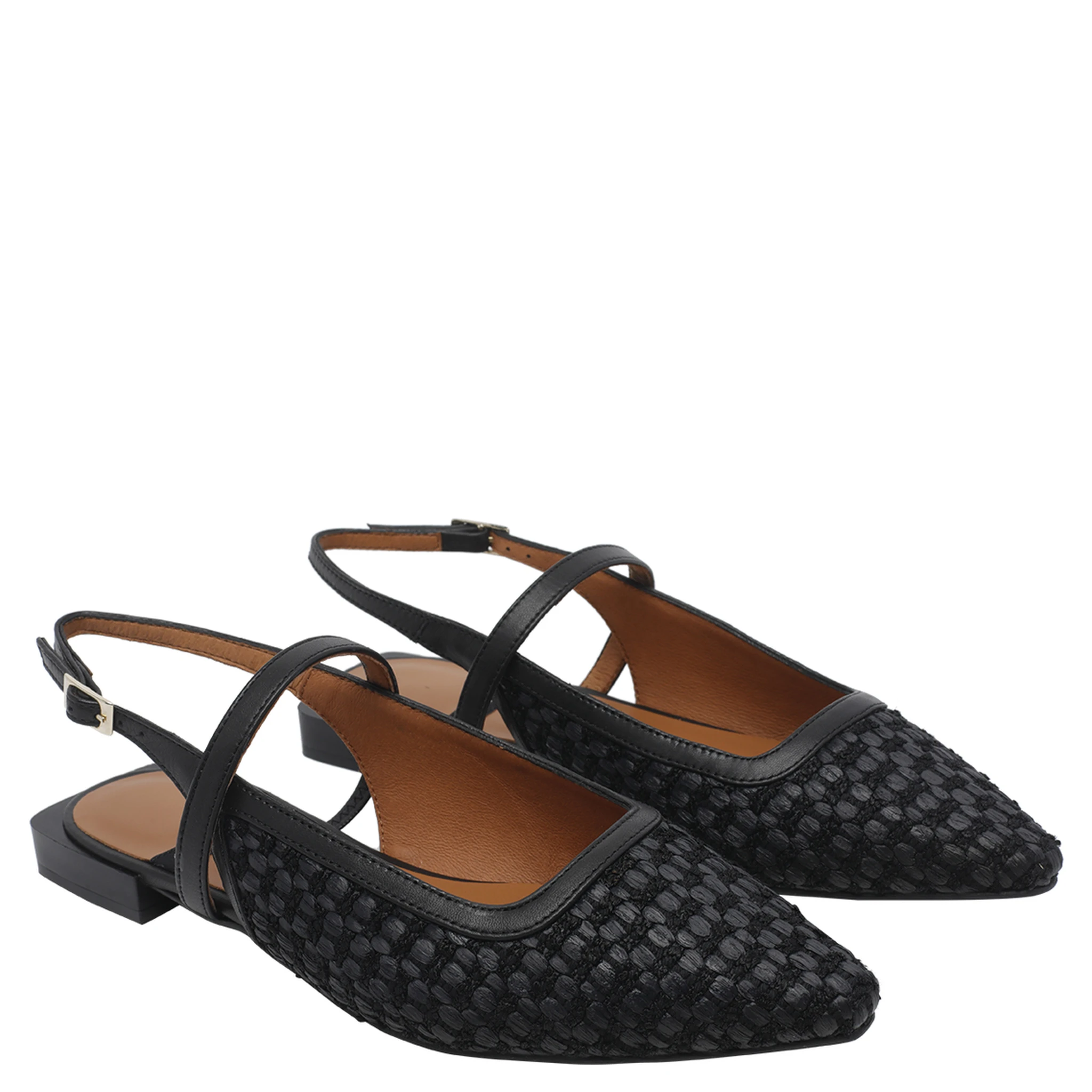 ANGEL ALARCON With Heel Black