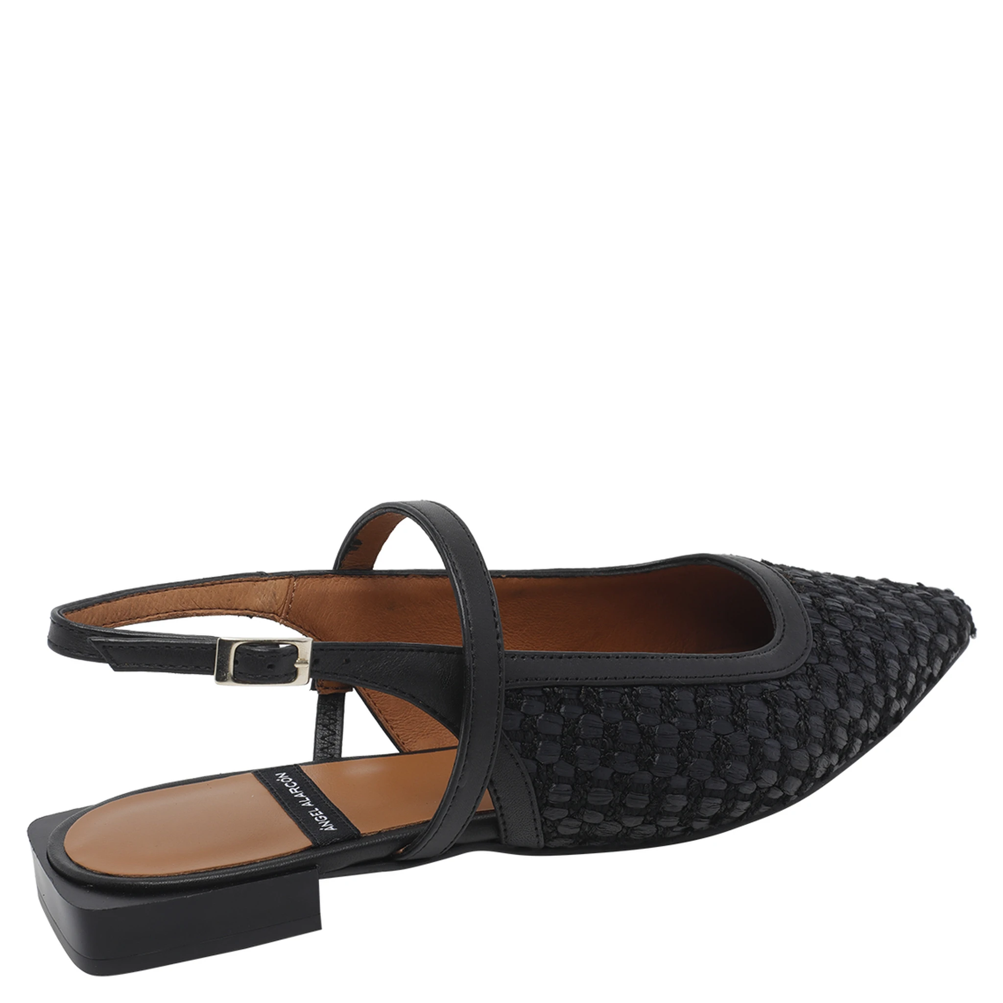 ANGEL ALARCON With Heel Black