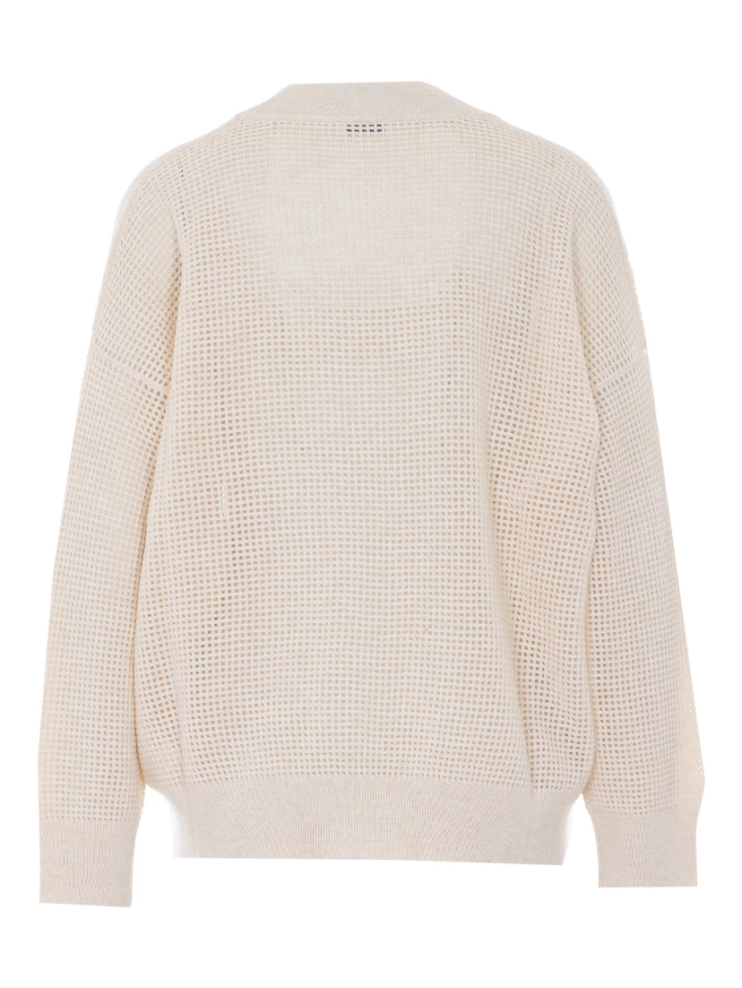 كنزات برونيلو كوتشينيلي البيضاء