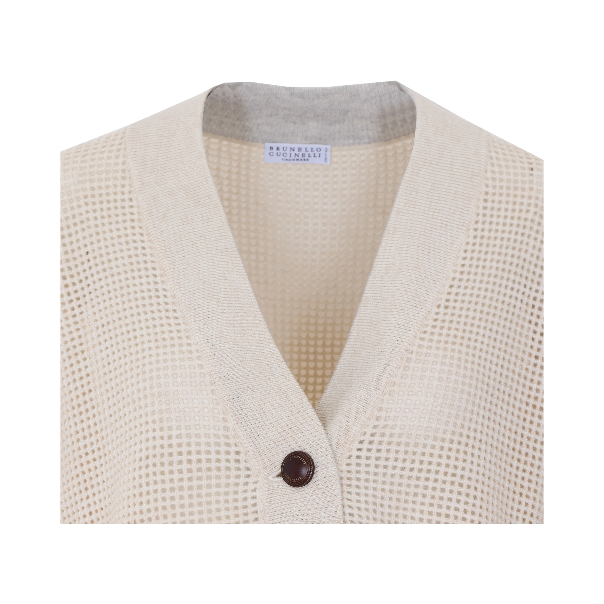 كنزات برونيلو كوتشينيلي البيضاء