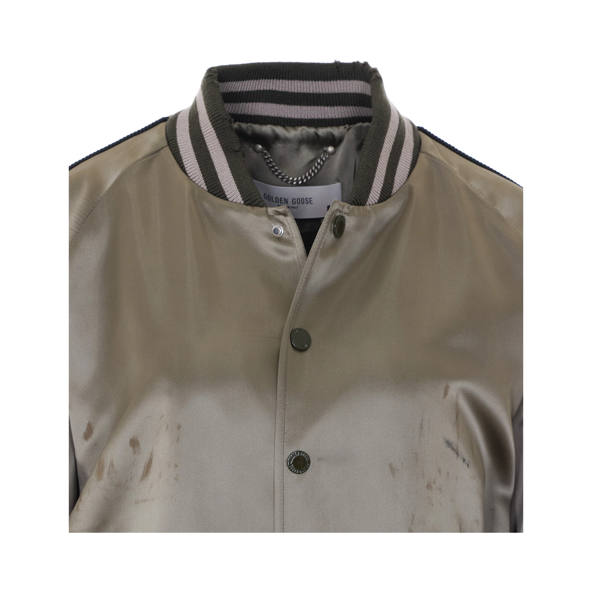 Golden Goose Coats Green