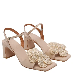 ANGEL ALARCON Sandals Beige