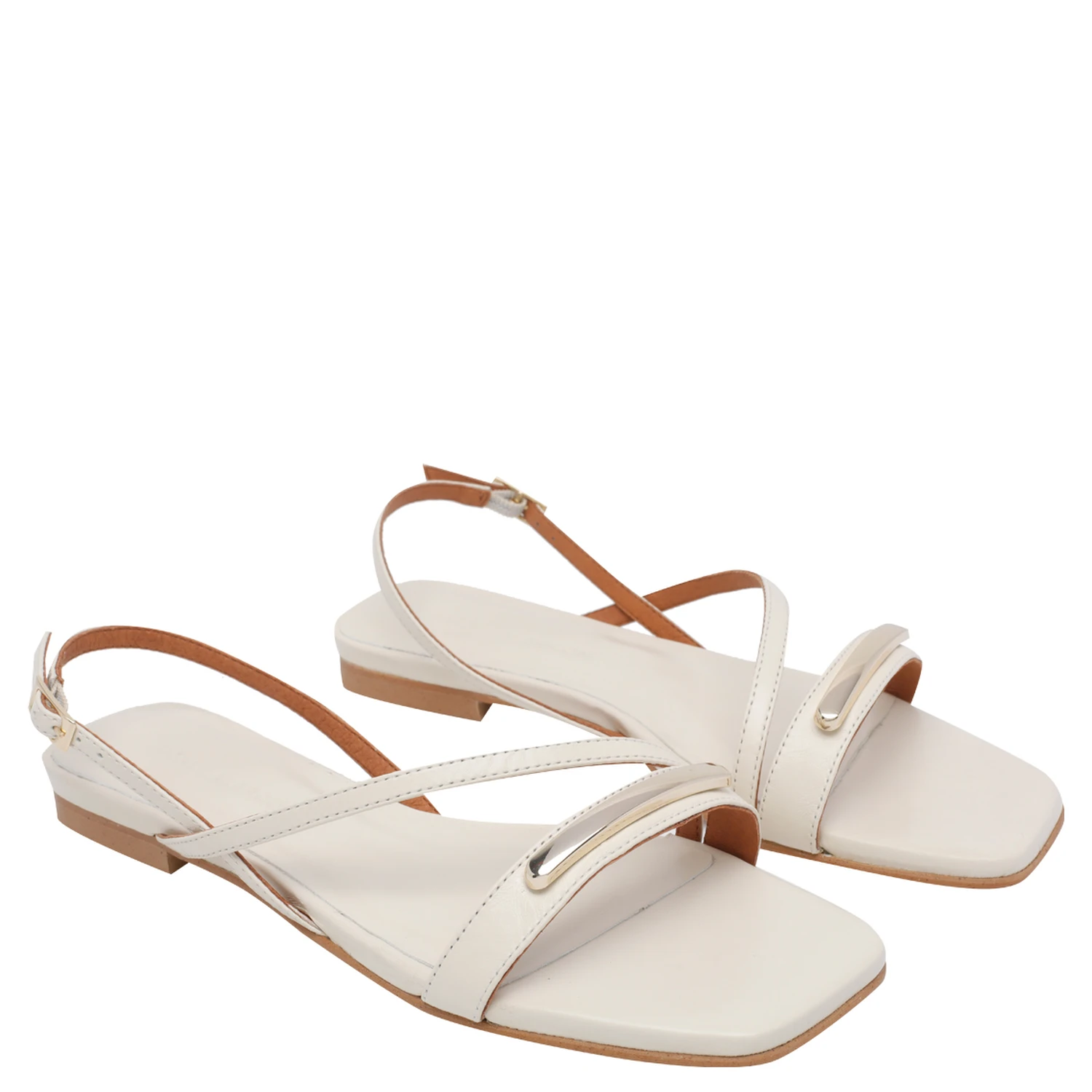 ANGEL ALARCON Sandals White