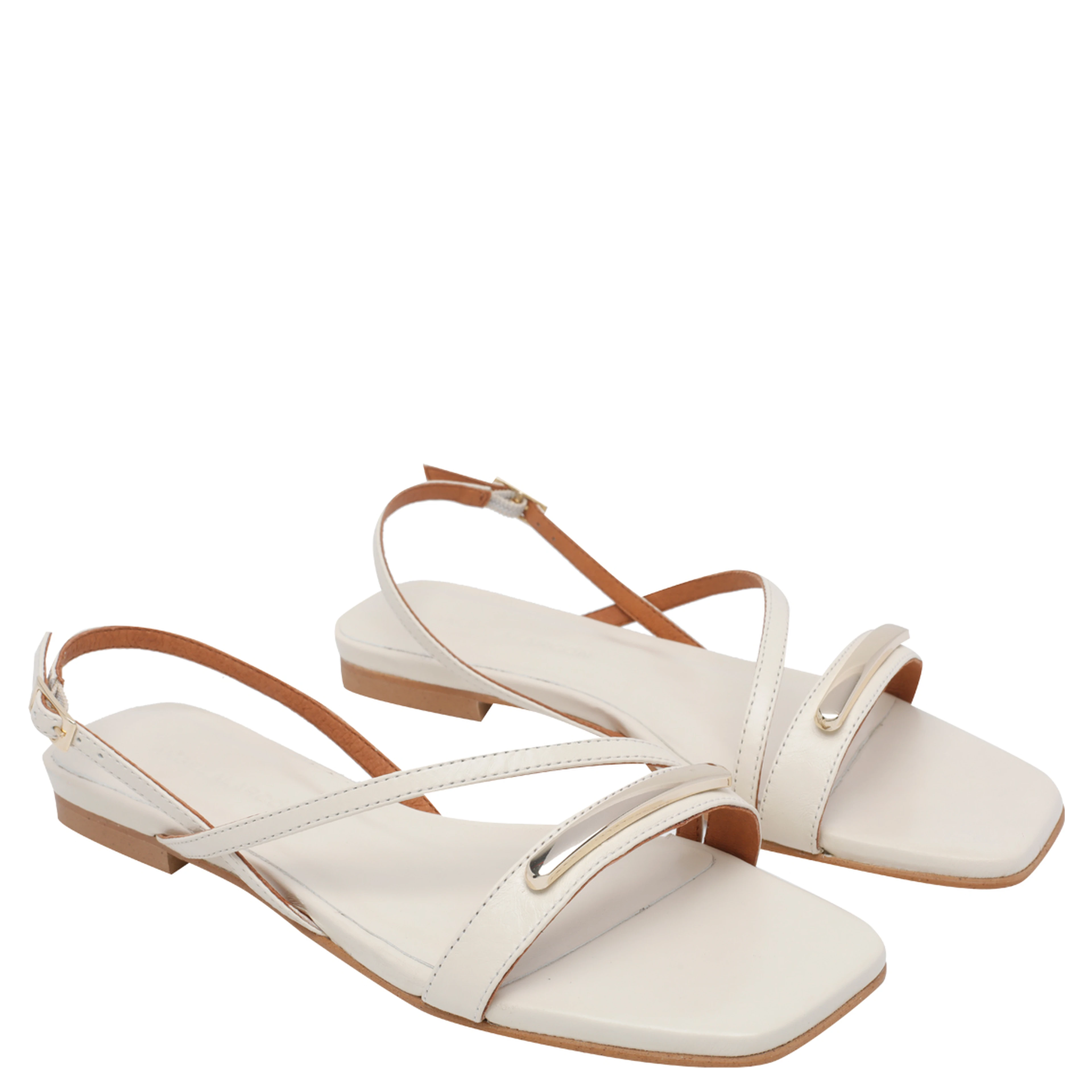ANGEL ALARCON Sandals White