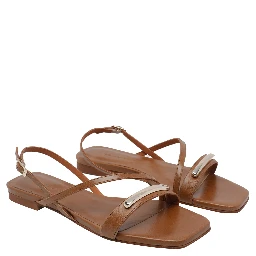 ANGEL ALARCON Sandals Brown