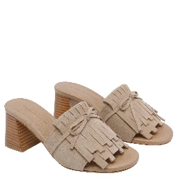 ANGEL ALARCON Sandals Beige