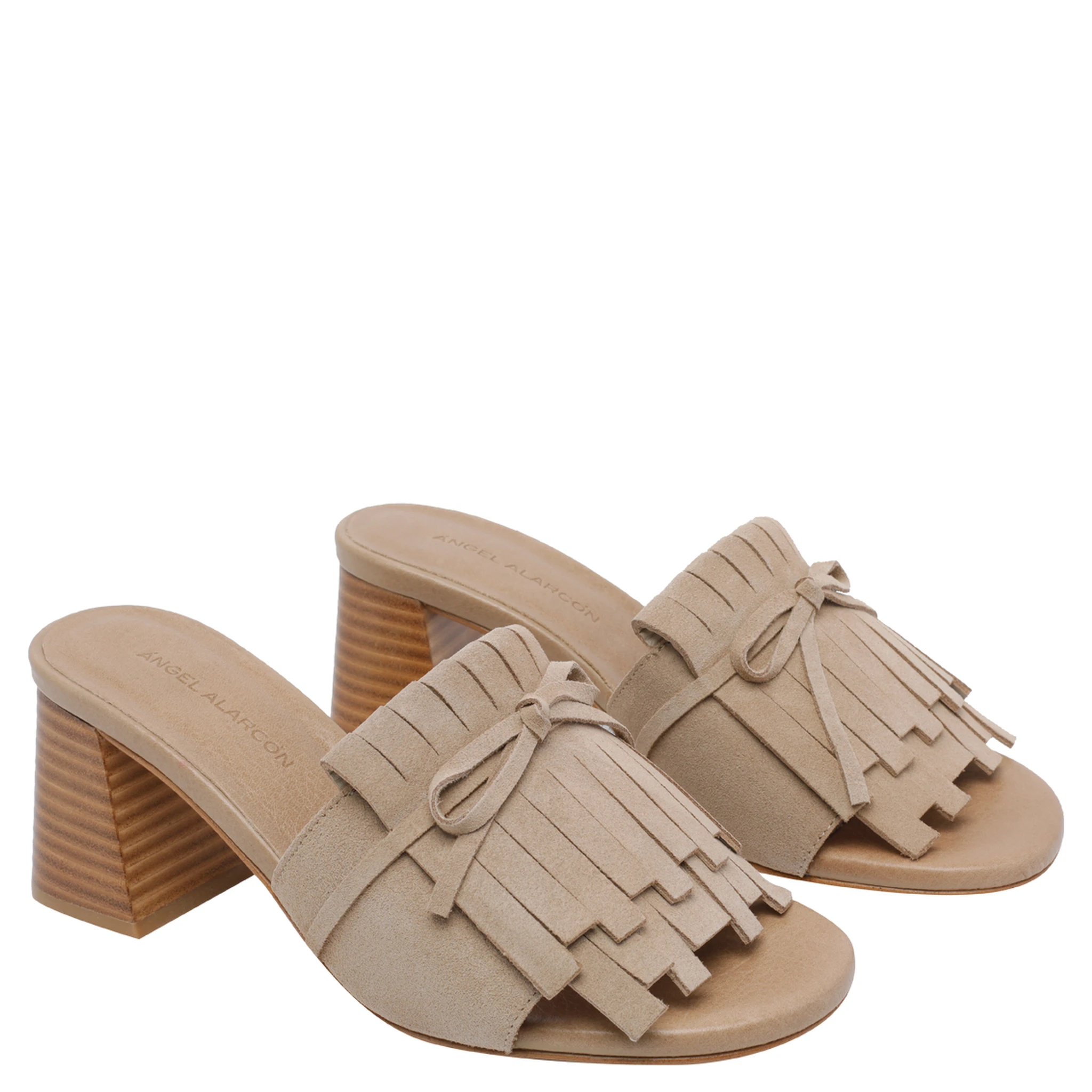 ANGEL ALARCON Sandals Beige
